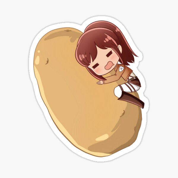 Sacha Potatoes - Titan stickers Sticker