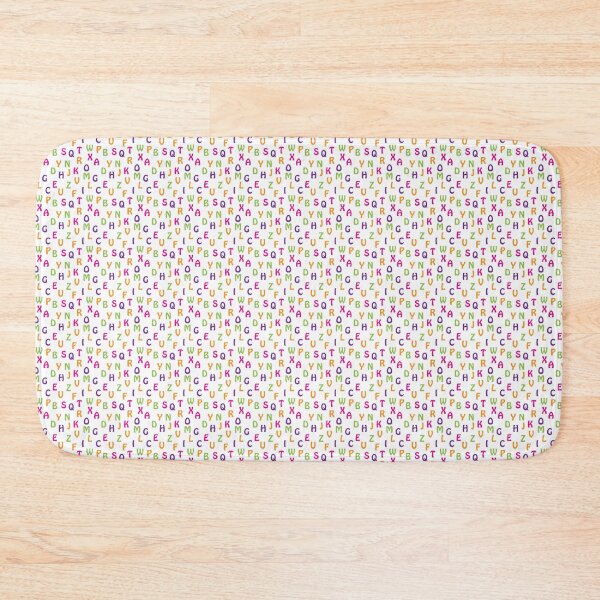 Item preview, Vintage Random Letter Patterns , Vintage Alphabets Patterns, text and alphabet patterns  designed and sold by garniturex.