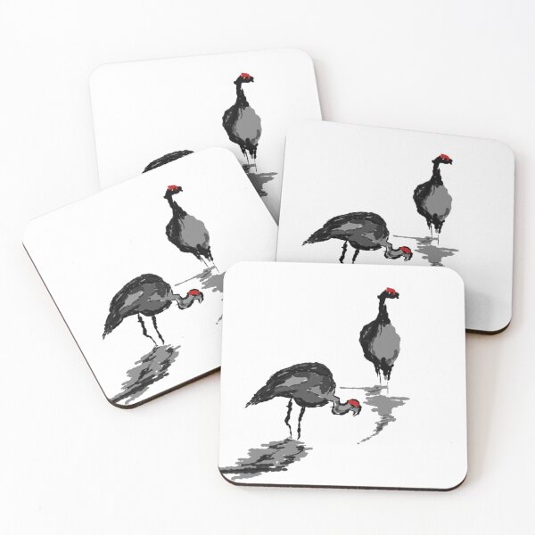 Item preview, Black and white Cranes designed and sold by CurvedPoints.