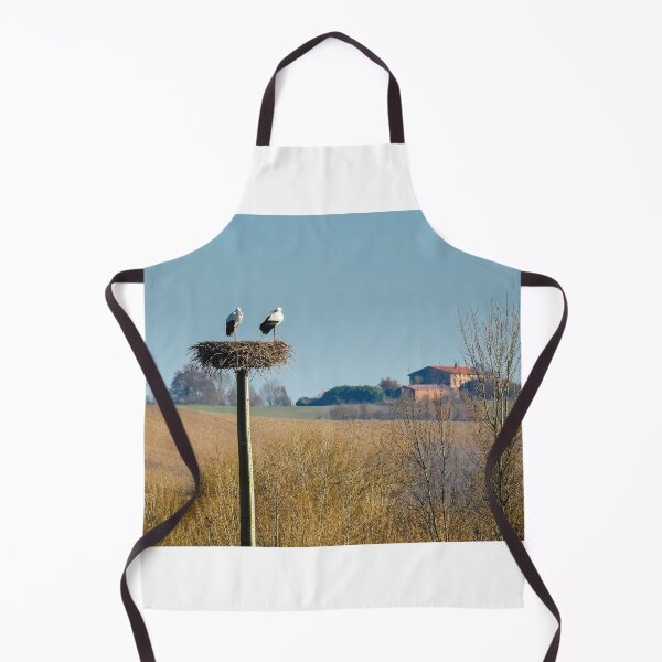 Item preview, White Storks Nesting in the French Countryside designed and sold by Dan Shachar.