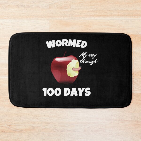 Item preview, Wormed My Way Through 100 Days Funny 100th Day Of School Gift designed and sold by saadtraibiz.
