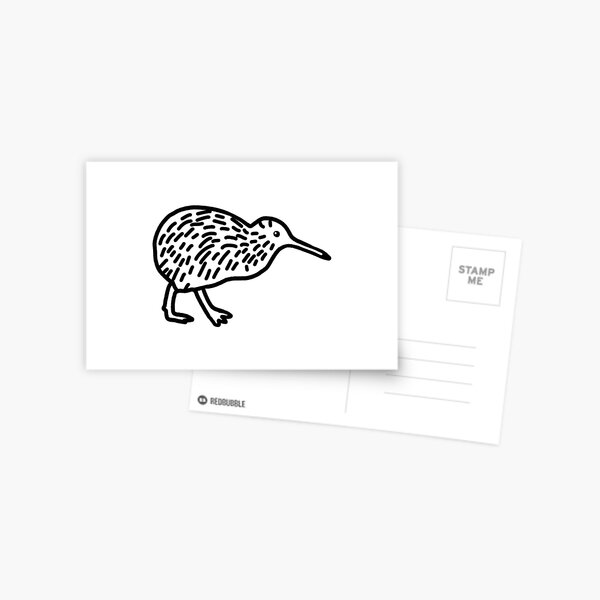 Hello Kiwi Postcard