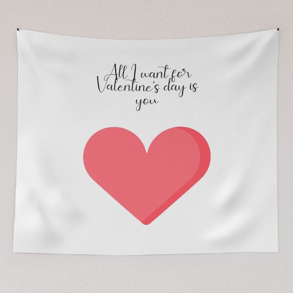 Item preview, All I want for Valentine's day is you Valentine Card Balloon Design designed and sold by ChriseryMerch.
