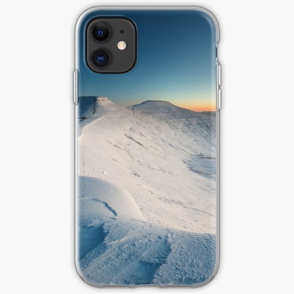 Corn Du, Pen y Fan and Cribyn iPhone Soft Case