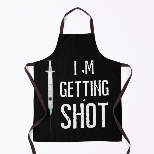 Item preview, Vaccinated. I'm Getting (a) Shot. Vaccine Vaccination Injection Needle designed and sold by JellyBeenzz.