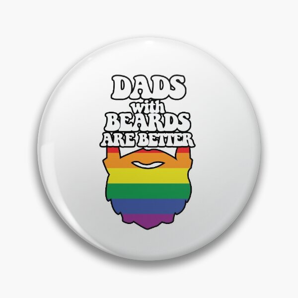 Item preview, Dads With Beards are Better designed and sold by thegayestmerch.