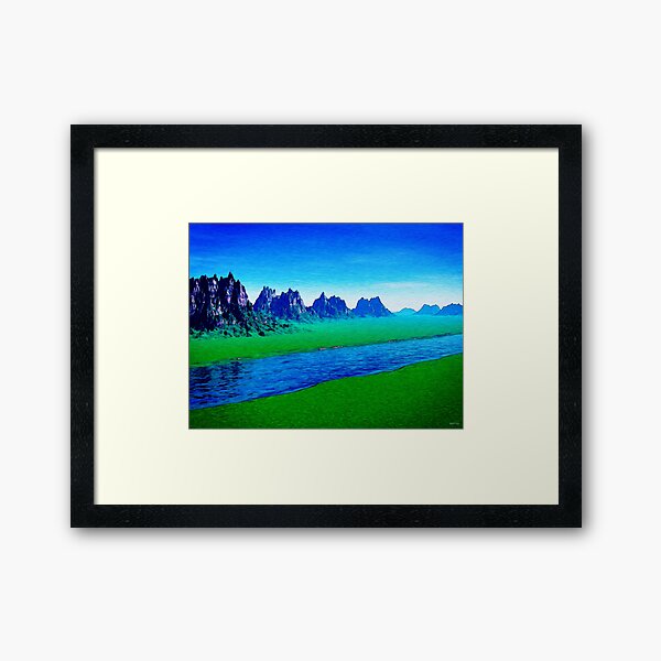 Item preview, Mountain River Landscape designed and sold by Phil Perkins.