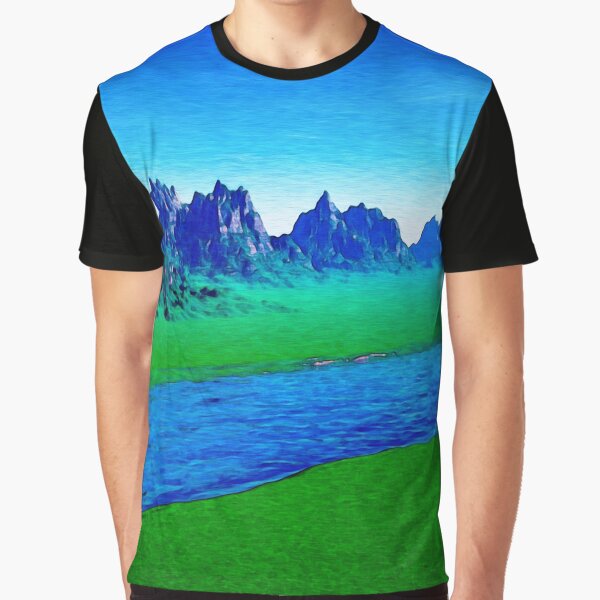 Item preview, Mountain River Landscape designed and sold by Phil Perkins.