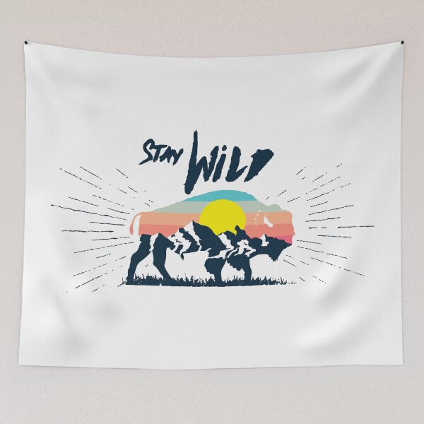 Item preview, Buffalo Stay Wild designed and sold by mouad naouiri.