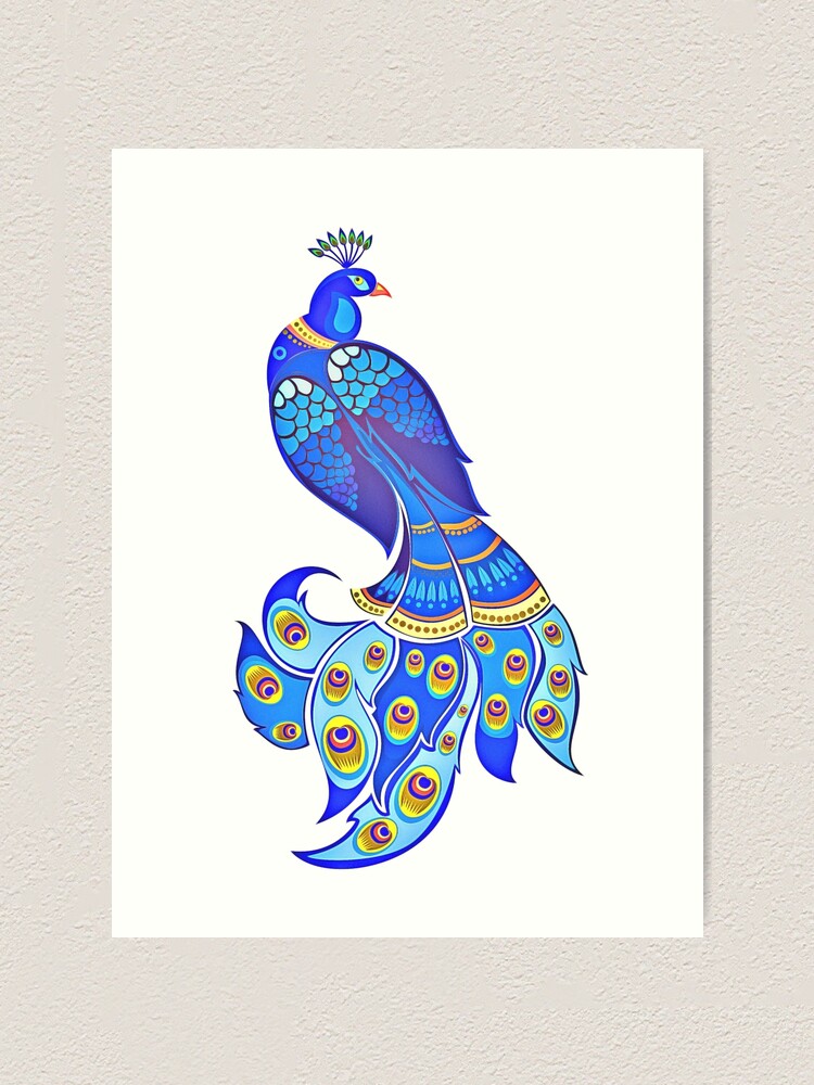 Indian National Bird “Peacock” - Art Starts