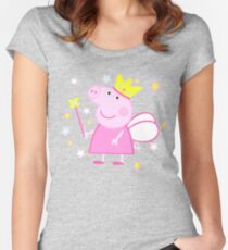 Peppa Women's Fitted Scoop T-Shirt