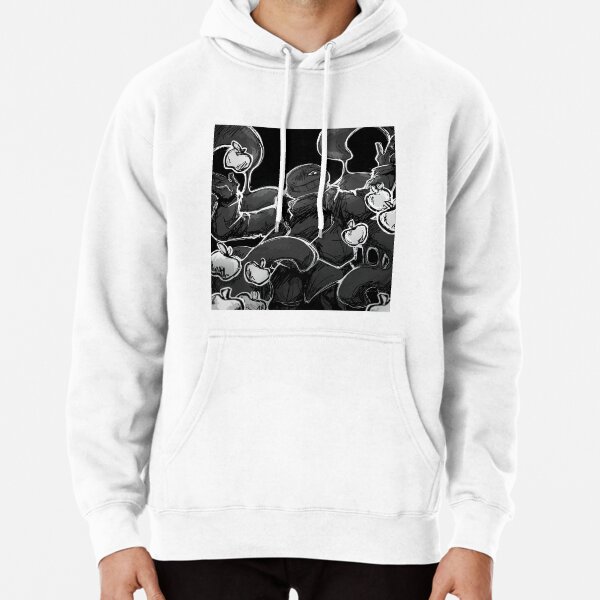 Greyscale color 2024 block hoodie