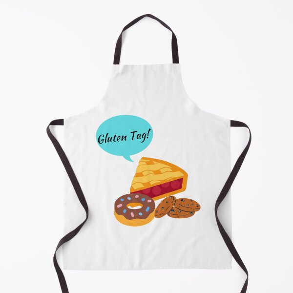 Item preview, Gluten tag! - Funny Pun Text designed and sold by DrawingBoard.