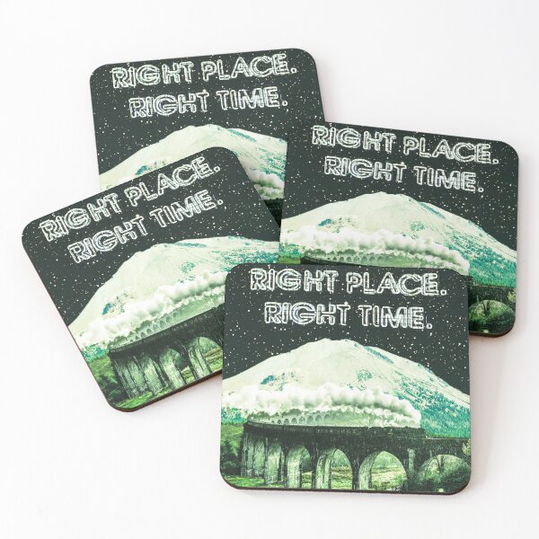 Item preview, Right place, Right time designed and sold by Daydream Artprint.