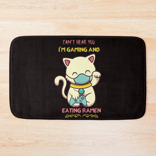 Item preview, Can't Hear You I'm Gaming and eating ramen - online games - games designed and sold by Hannah  Pillic.