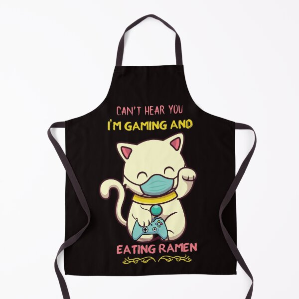 Item preview, Can't Hear You I'm Gaming and eating ramen - online games - games designed and sold by Hannah  Pillic.
