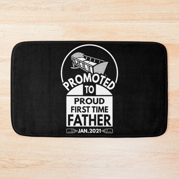 Item preview, Proud First Time Father - January designed and sold by MoonsmileProd.
