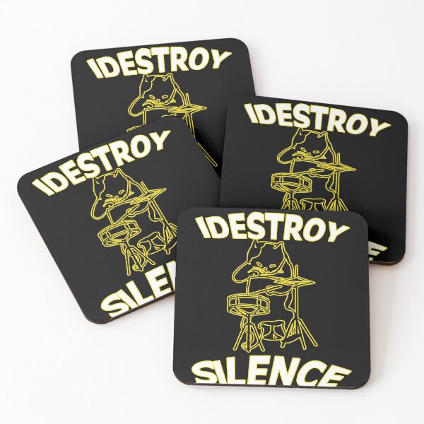 Item preview, I Destroy Silence designed and sold by KING TK.
