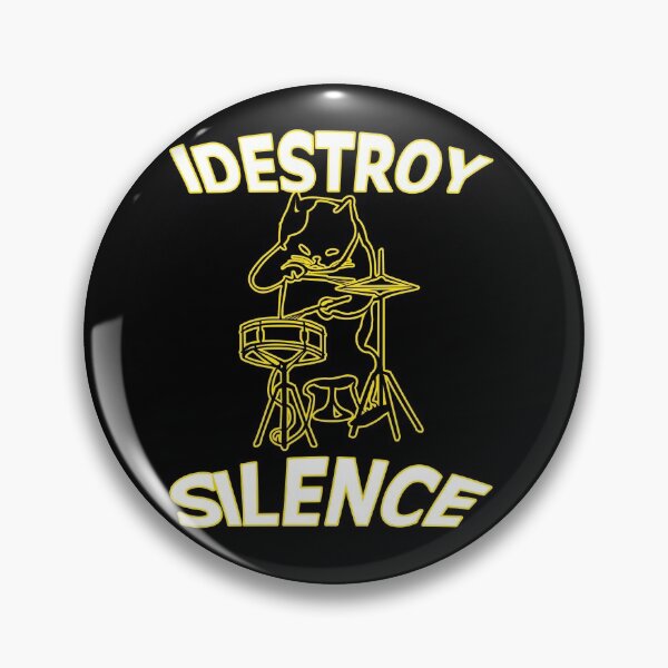 Item preview, I Destroy Silence designed and sold by KING TK.