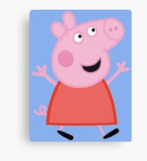 Peppa Canvas Print
