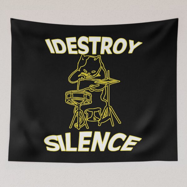 Item preview, I Destroy Silence designed and sold by KING TK.