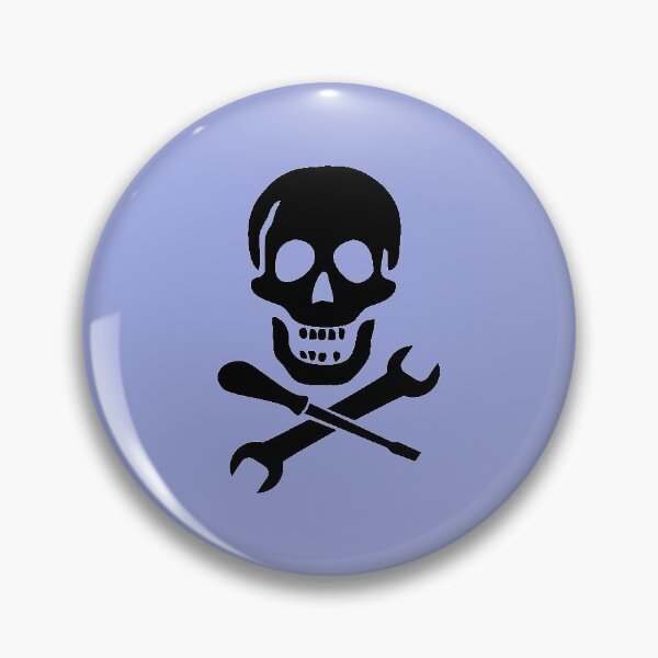 Item preview, Mechanic Skull and Cross Tools designed and sold by Nerdy-Tees.