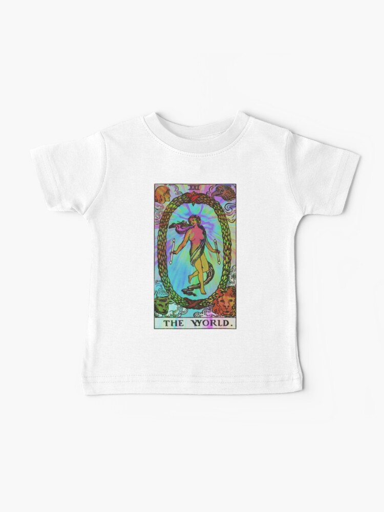 The Hierophant Rider Waite Tarot Card Trippy Tarot Psychedelic Graphic Tee