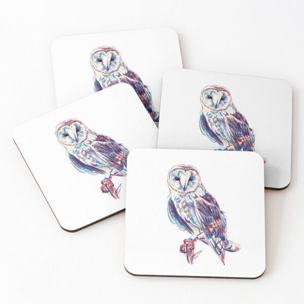 Item preview, Colored pencil owl designed and sold by Nasariie.