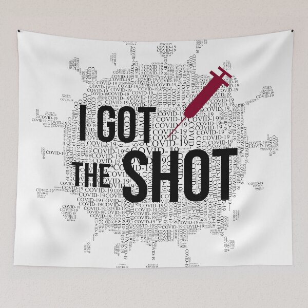 Item preview, I got the shot  I Got Vaccinated  designed and sold by GraphicBit.