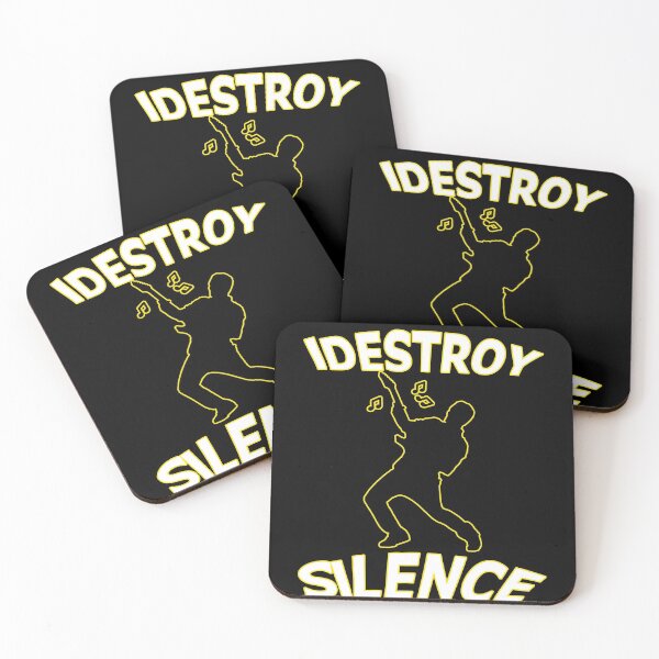 Item preview, I Destroy Silence designed and sold by KING TK.