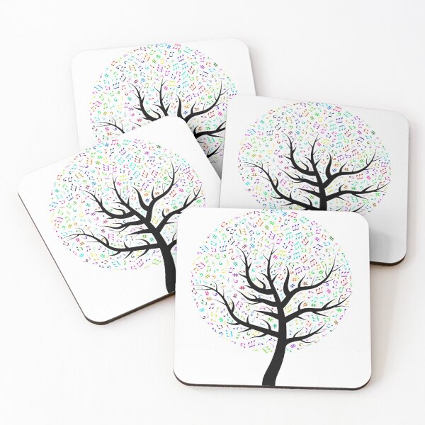 Item preview, Music tree with notes designed and sold by BritzShop.