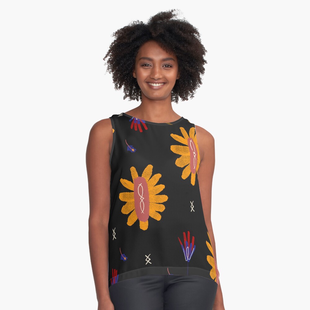 Item preview, Sleeveless Top designed and sold by luisinasalce.