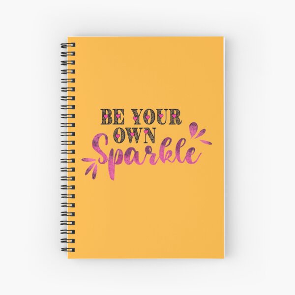 Sparkle Spiral Notebook