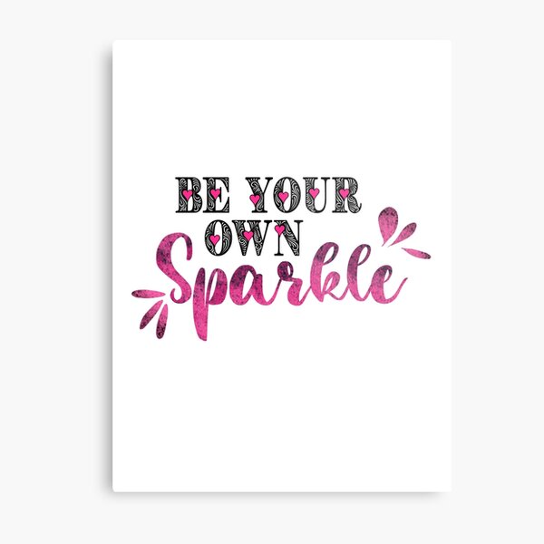 Sparkle Metal Print