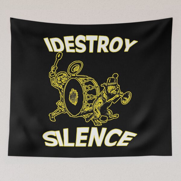 Item preview, I Destroy Silence designed and sold by KING TK.