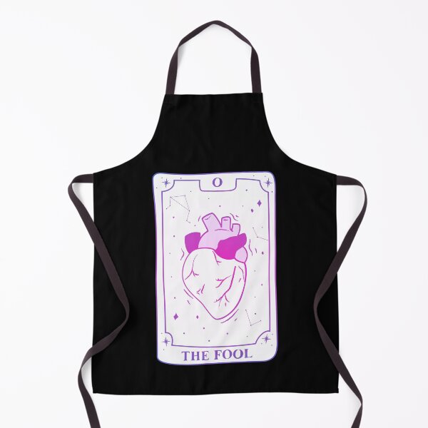 Item preview, The Fool Tarot Card In Pink Pastel With Anatomical Heart designed and sold by RKSDesigns.