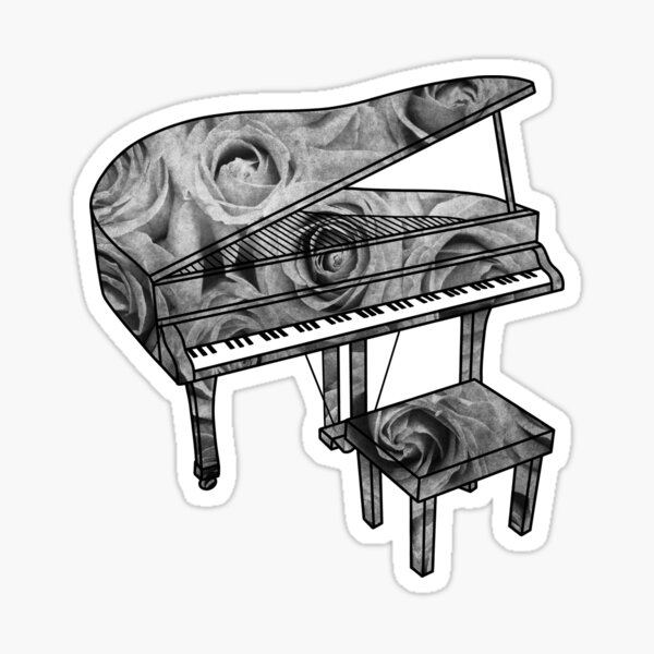 Item preview, Roses Piano designed and sold by Kelly Louise.