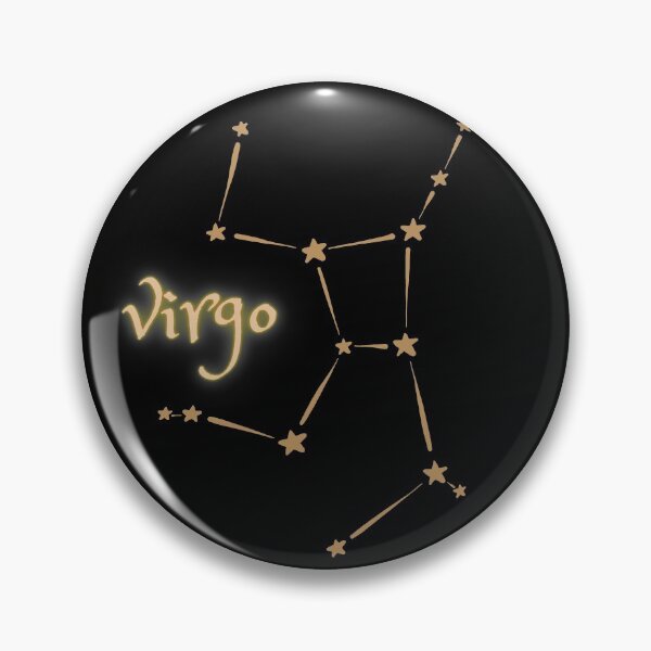 Item preview, Virgo Zodiac sign gold shinny sign designed and sold by hoppytee.