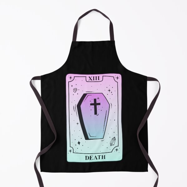 Item preview, Death Tarot Card In Pink Pastel With Coffin designed and sold by RKSDesigns.