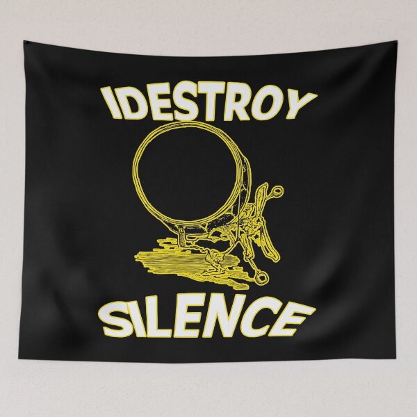 Item preview, I Destroy Silence designed and sold by KING TK.