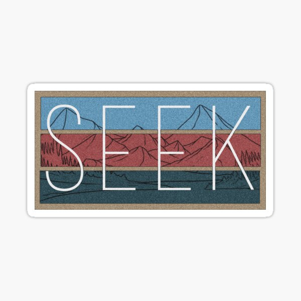 Autocollant "CHERCHER" Sticker