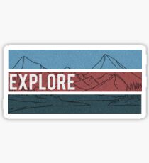 Explore Sticker