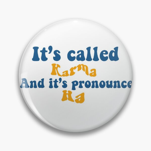 Item preview, Its called karma and its pronounced ha designed and sold by Annika Koster.