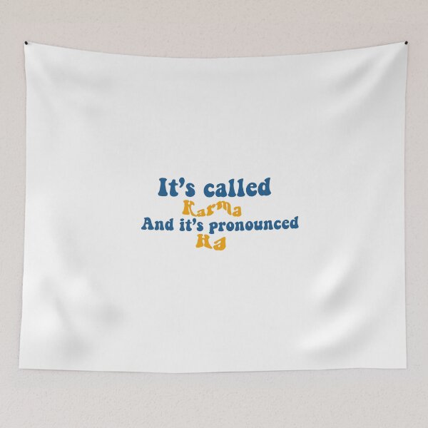 Item preview, Its called karma and its pronounced ha designed and sold by Annika Koster.