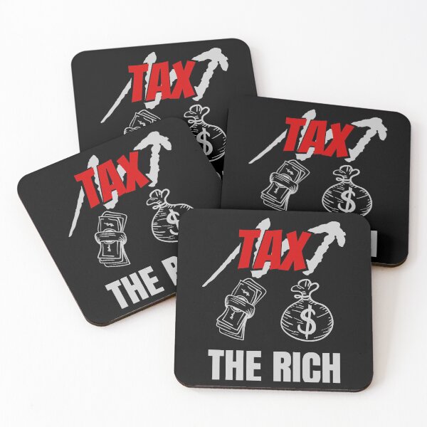Item preview, Tax The Rich Financial Justice designed and sold by OmmeDesigns.