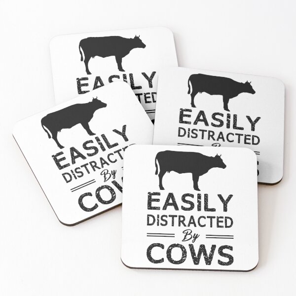 Item preview, Easily Distracted By Cows designed and sold by Andrea Lina.