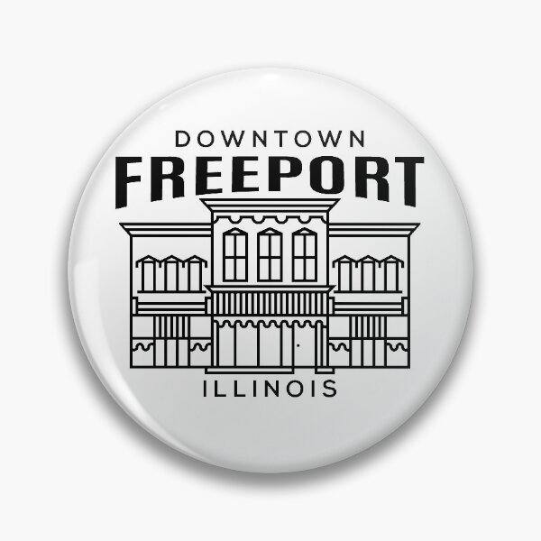 Item preview, Downtown Freeport IL designed and sold by HalpinDesign.