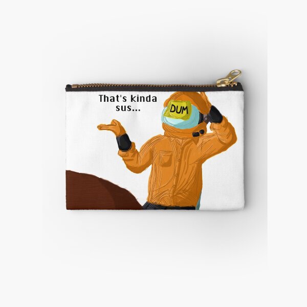 Item preview, Among Us "Kinda Sus" Orange designed and sold by Lottie555.