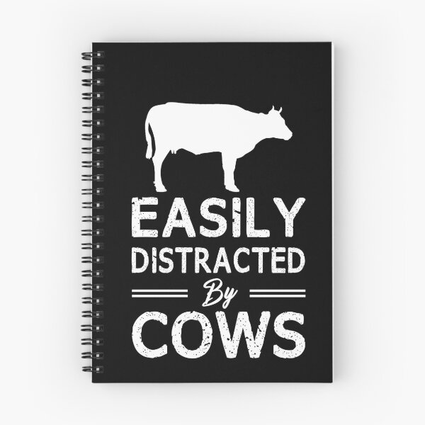 Item preview, Easily Distracted By Cows designed and sold by Andrea Lina.