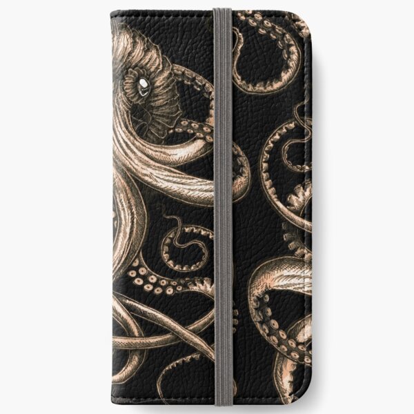 Bronze Kraken iPhone Wallet